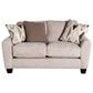 Michael Nicholas Designs Pinehurst Stationary Loveseat in Ward Platinum, , large