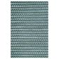 Safavieh Montauk 6" x 9" Turquoise, Blue and Black Area Rug, , large