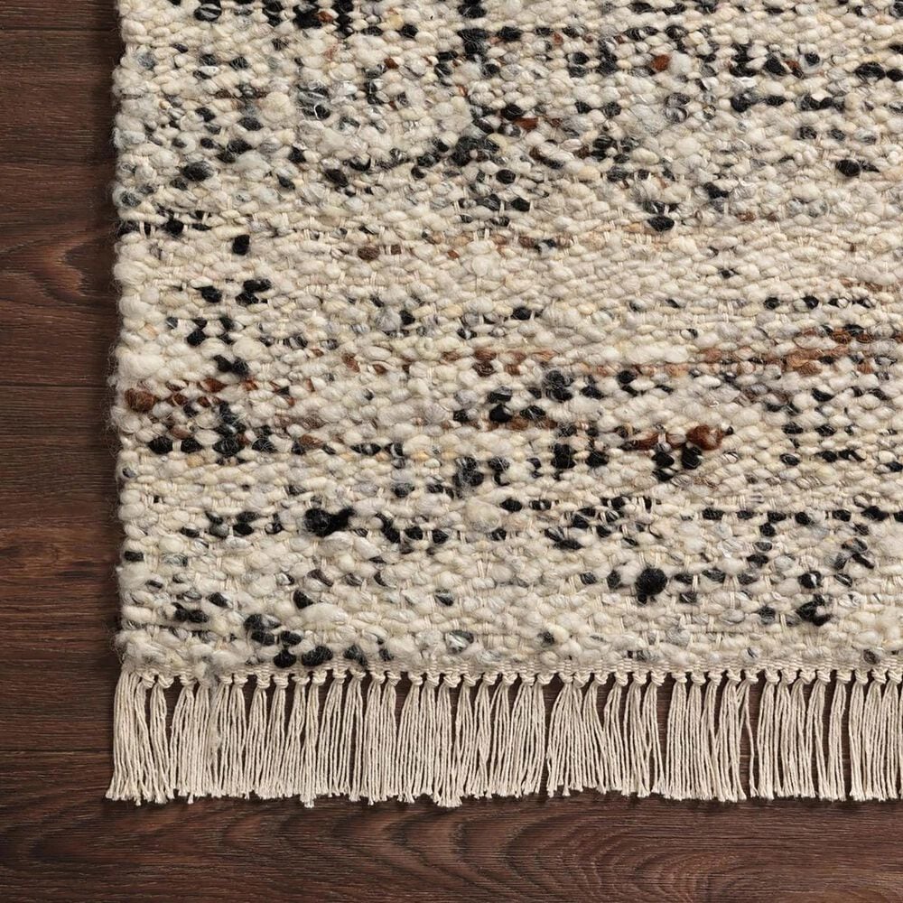 Magnolia Home Hayes 2&#39;3&quot; x 3&#39;9&quot; Pebble and Natural Area Rug, , large