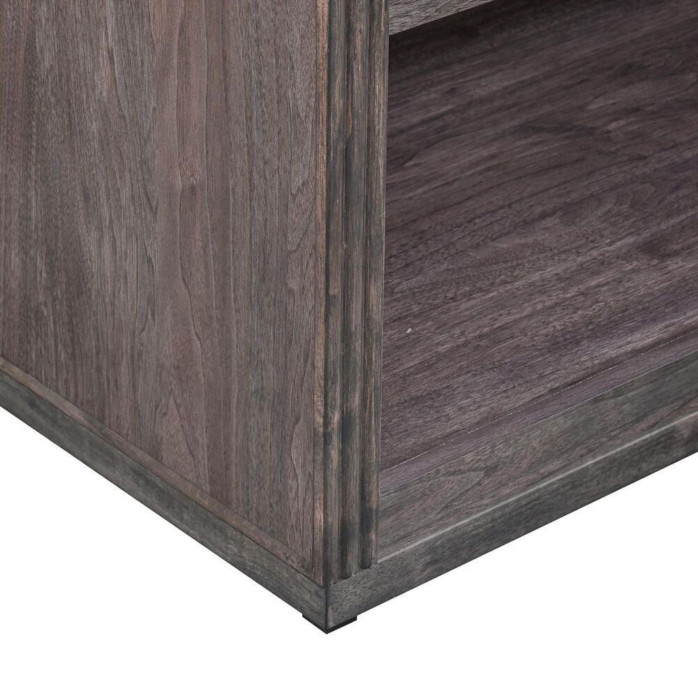 Belle Furnishings Modern Edge Cocktail Table in Caffe, , large