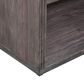 Belle Furnishings Modern Edge Cocktail Table in Caffe, , large