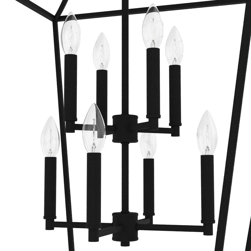 Hunter Laurel Ridge 8-Light Pendant Lantern in Natural Iron, , large
