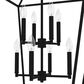 Hunter Laurel Ridge 8-Light Pendant Lantern in Natural Iron, , large