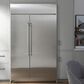 Cafe 25.1 Cu. Ft. Built-In Side-by-Side Refrigerator in Stainless Steel, , large