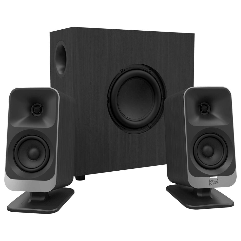 Klipsch ProMedia Lumina Computer Speaker with LED Lighting in Black, , large