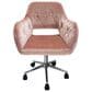 Impressions Vanity Brittney Tufted Vanity Chair in Pink, , large
