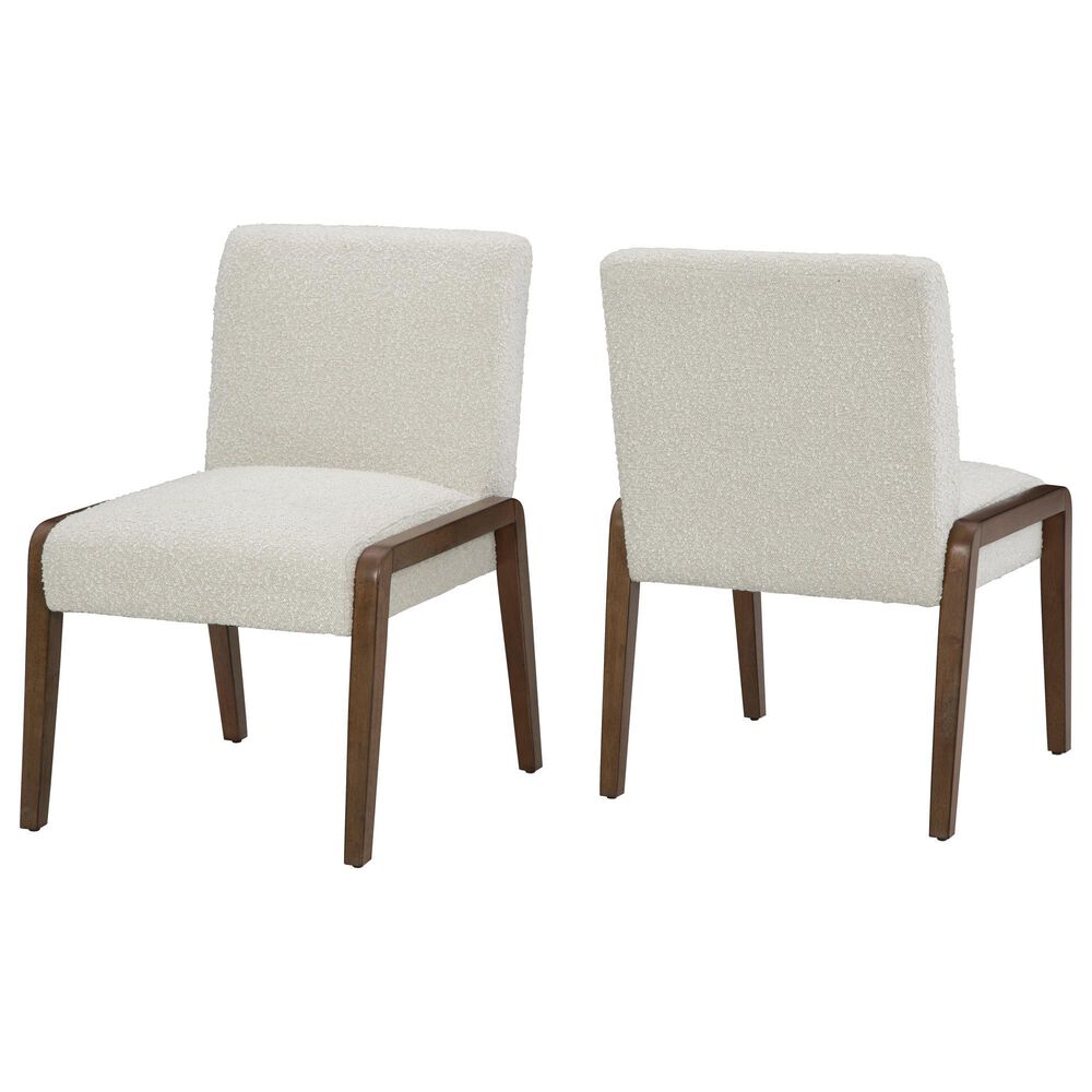Martin Svensson Home 5-Piece Dining Set in White and Brown, , large