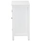 Baxton Studio Yelena 2-Door Storage Cabinet in White, , large