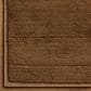 Loloi Bracken Rose and Mocha 4" x 6" Area Rug, , large