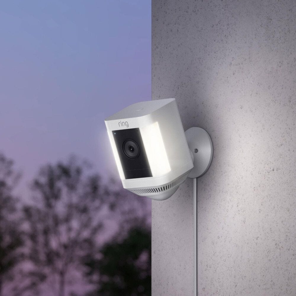 Ring Spotlight Cam Plus Plug-in White, , large