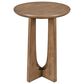Belle Furnishings Bexley Chairside Table in Tuscan Brown, , large