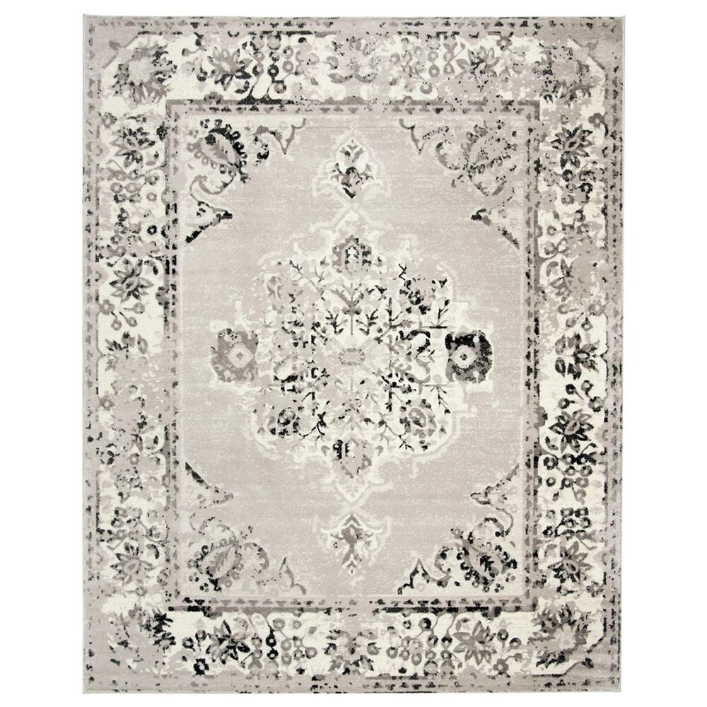 Safavieh Skyler SKY169K 8" x 10" Gray and Ivory Area Rug, , large