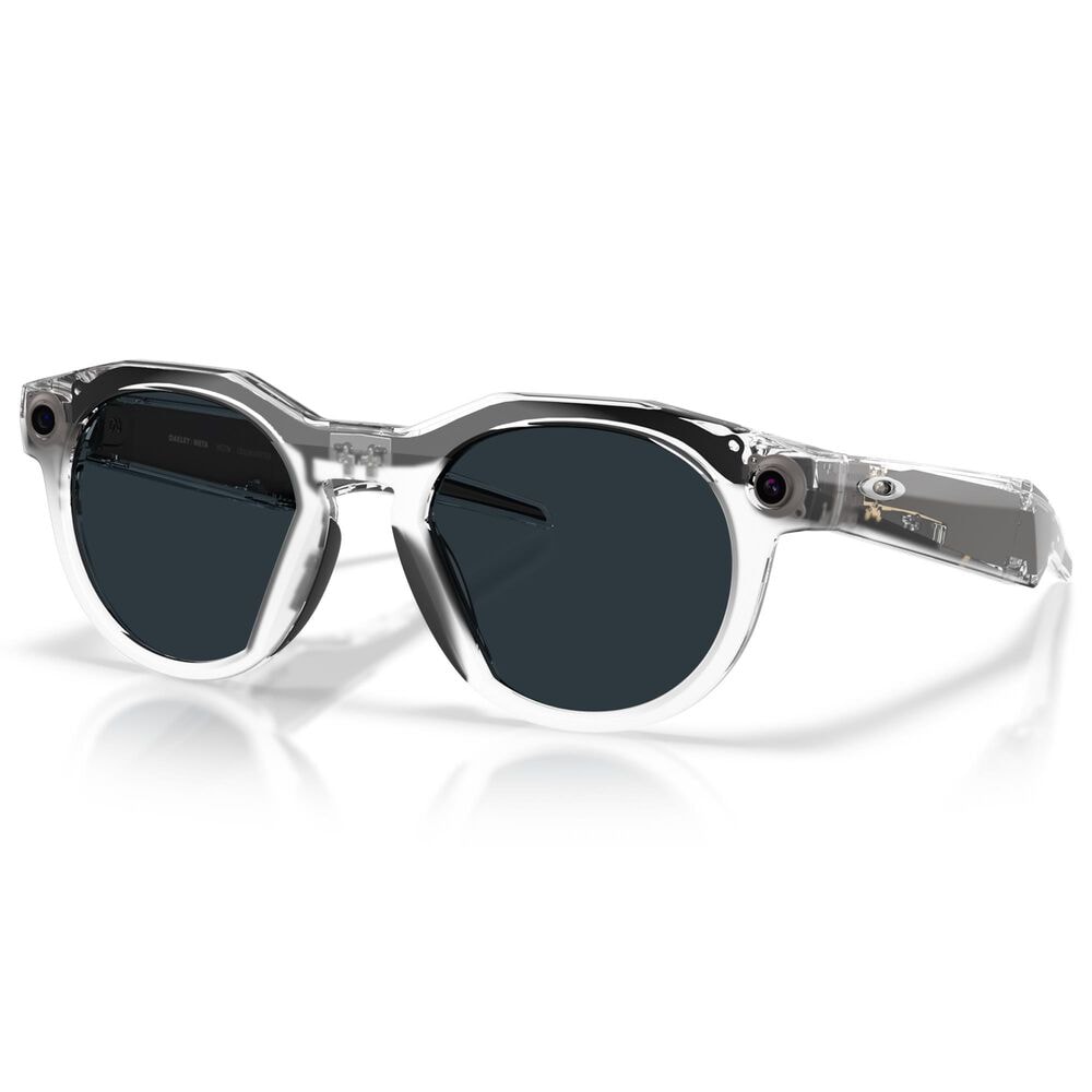 Oakley Sunglasses Meta HSTN Sunglasses with Transitions Grey Lenses in Clear, , large