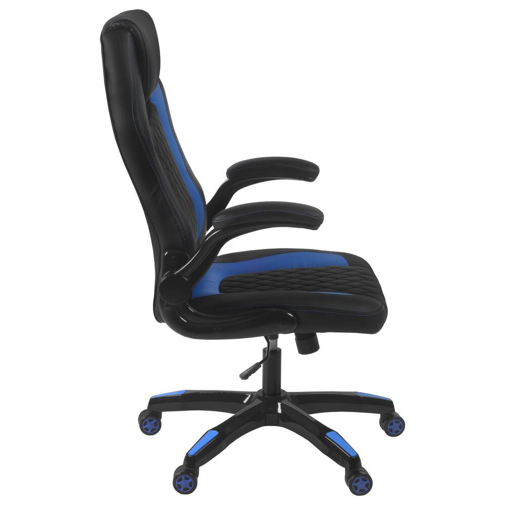 Regency Global Sourcing AON Archeus Ergonomic Gaming Chair in Black and Blue, , large