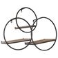 Sagebrook Home 3-Piece Wall Shelf Set in Brown, , large