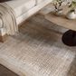Loloi Wyatt 7"6" x 10" Stone and Beige Area Rug, , large