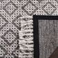 Safavieh Natura NAT314H 6" Square Charcoal Area Rug, , large