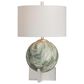 Crestview Collection Solace Table Lamp in Green, , large