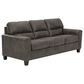 Signature Design by Ashley Navi Stationary Sofa in Smoke, , large