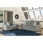 Ashley Altari 85" Queen Sofa Sleeper in Alloy, , large
