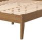 Forest Grove Low Board Queen Platform Bed in Urban Oak, , large