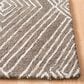 Safavieh Micro-Loop 2"3" x 7" Dark Grey and Ivory Runner, , large