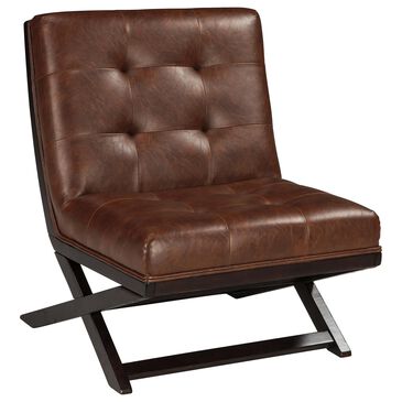Signature Design by Ashley Sidewinder Accent Chair in Brown, , large