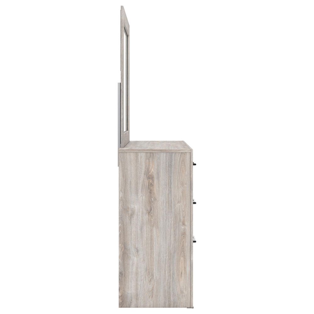 Ashley Broachmyn Dresser and Mirror in Gray, , large