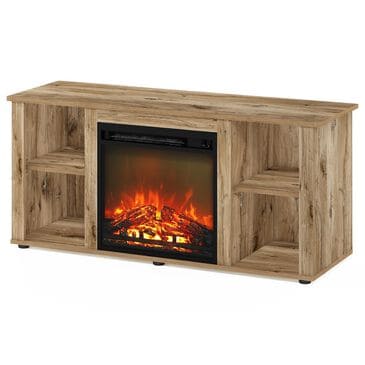 Noviland 47" Fireplace TV Stand in Flagstaff Oak, , large
