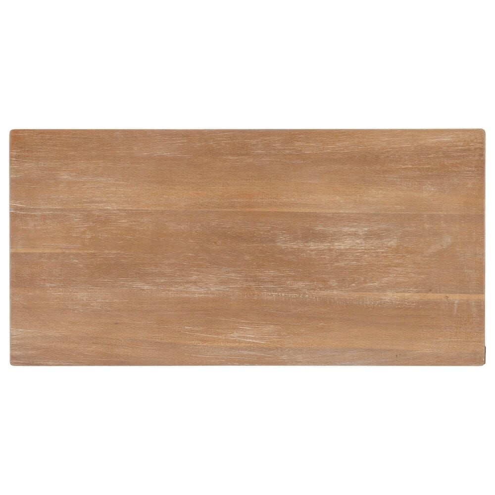 Linon Home Decor Claridge Bar Height Pub Table in Distressed Natural - Table Only, , large