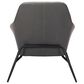 Zuo Modern Manuel Accent Chair in Gray Faux Leather, , large