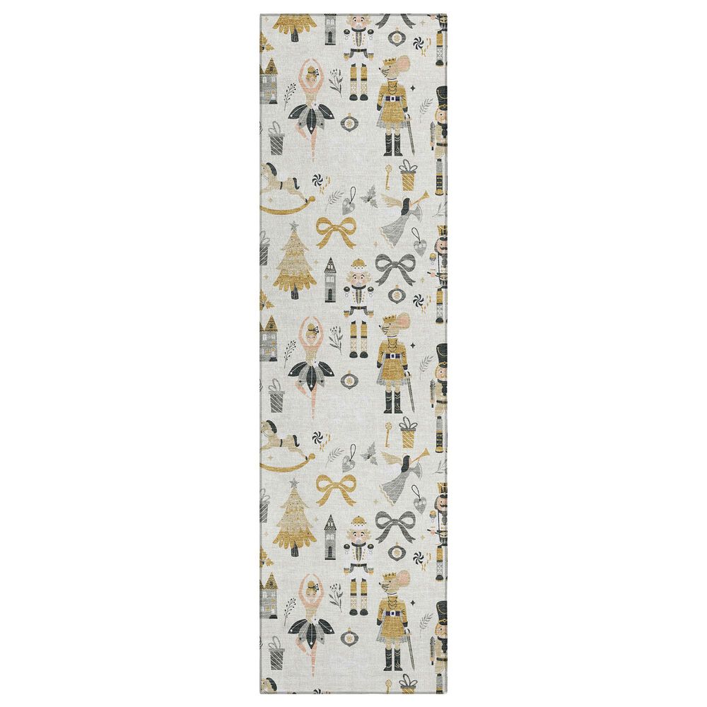 Dalyn Rug Company Wonderland WN35 Ivory 2"3" x 7"6" Runner, , large