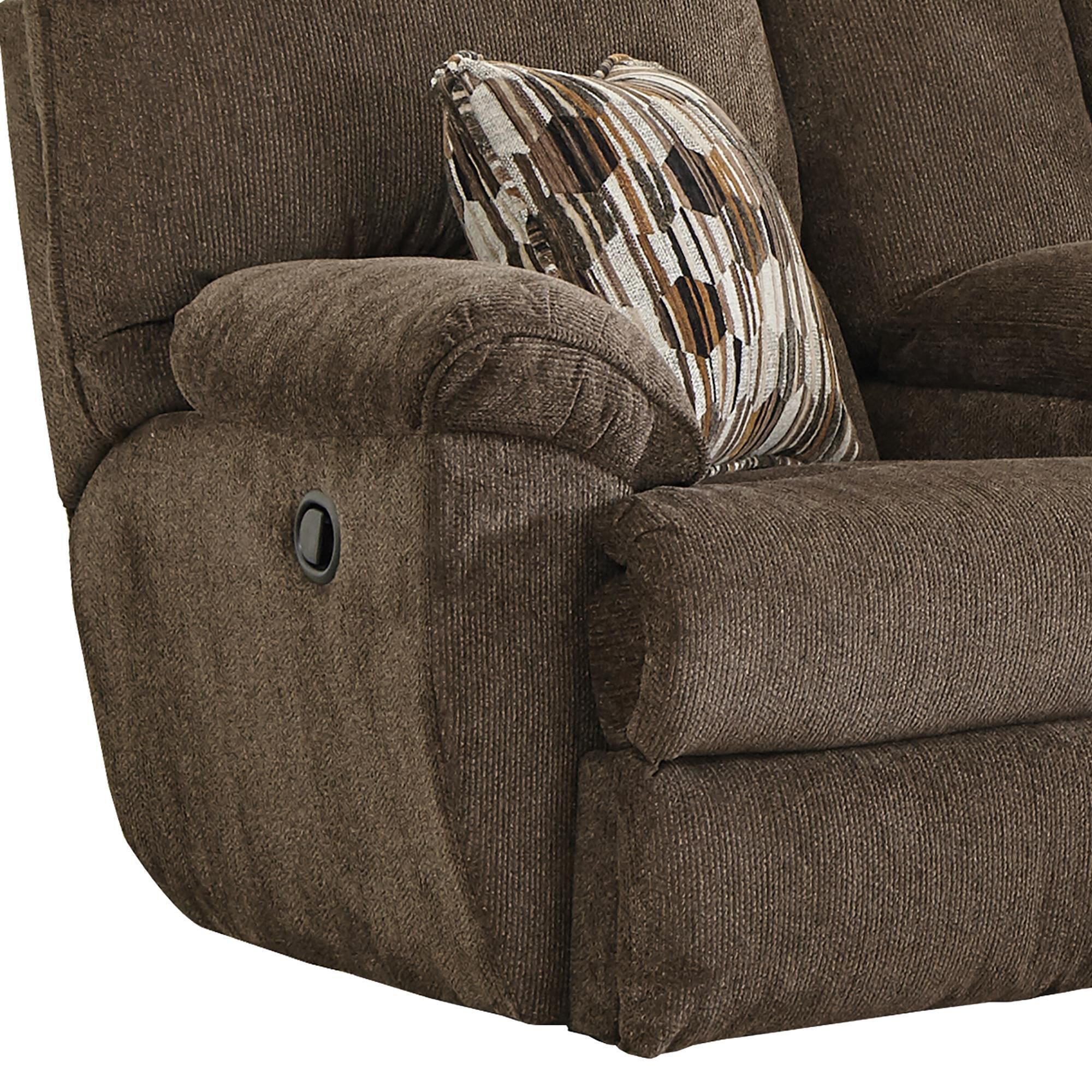 Catnapper Elliott 2 Piece Manual Lay Flat Reclining Sectional in