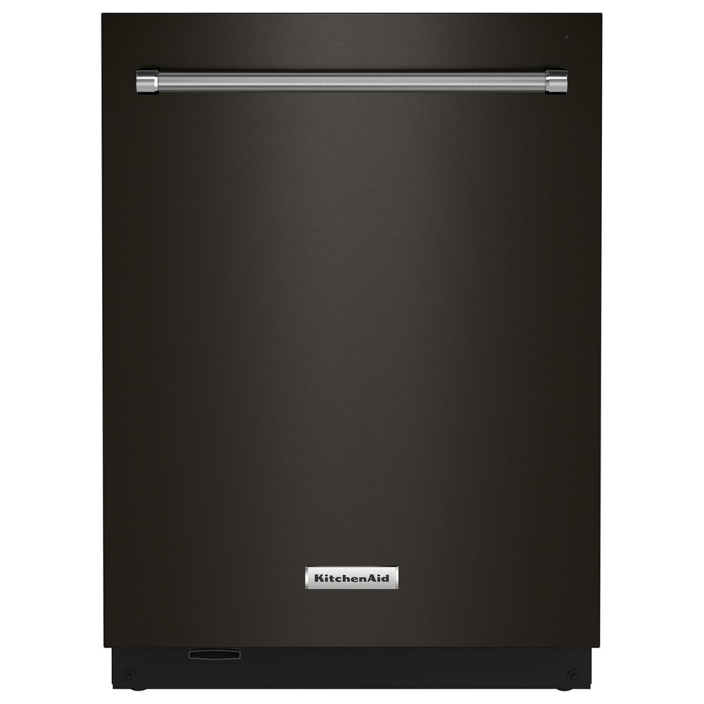 KitchenAid 24" Built-In Bar Handle Dishwasher with FreeFlex 3rd Rack and LED Interior Light in Black Stainless Steel, , large