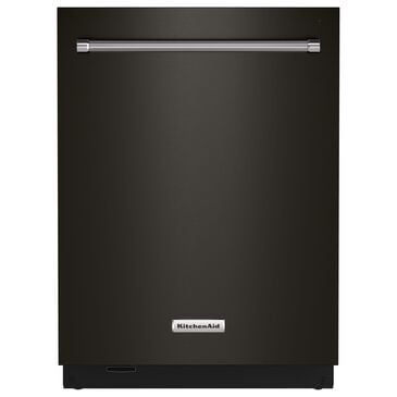 KitchenAid 24" Built-In Bar Handle Dishwasher with FreeFlex 3rd Rack and LED Interior Light in Black Stainless Steel, , large