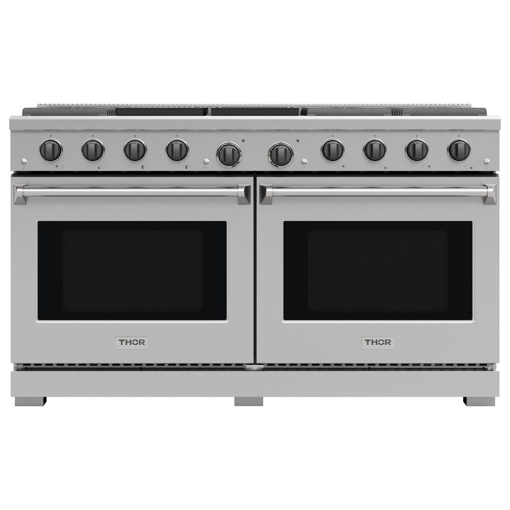 Thor Kitchen 9.6 Cu. Ft. Freestanding Professional Gas Range in Stainless Steel, , large