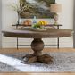 Home Trends & Design Colonial Plantation 48" Dining Table in Weathered Teak - Table Only, , large