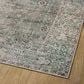 Chris Loves Julia x Loloi Jules 3"6" x 5"6" Emerald and Antique Ivory Area Rug, , large