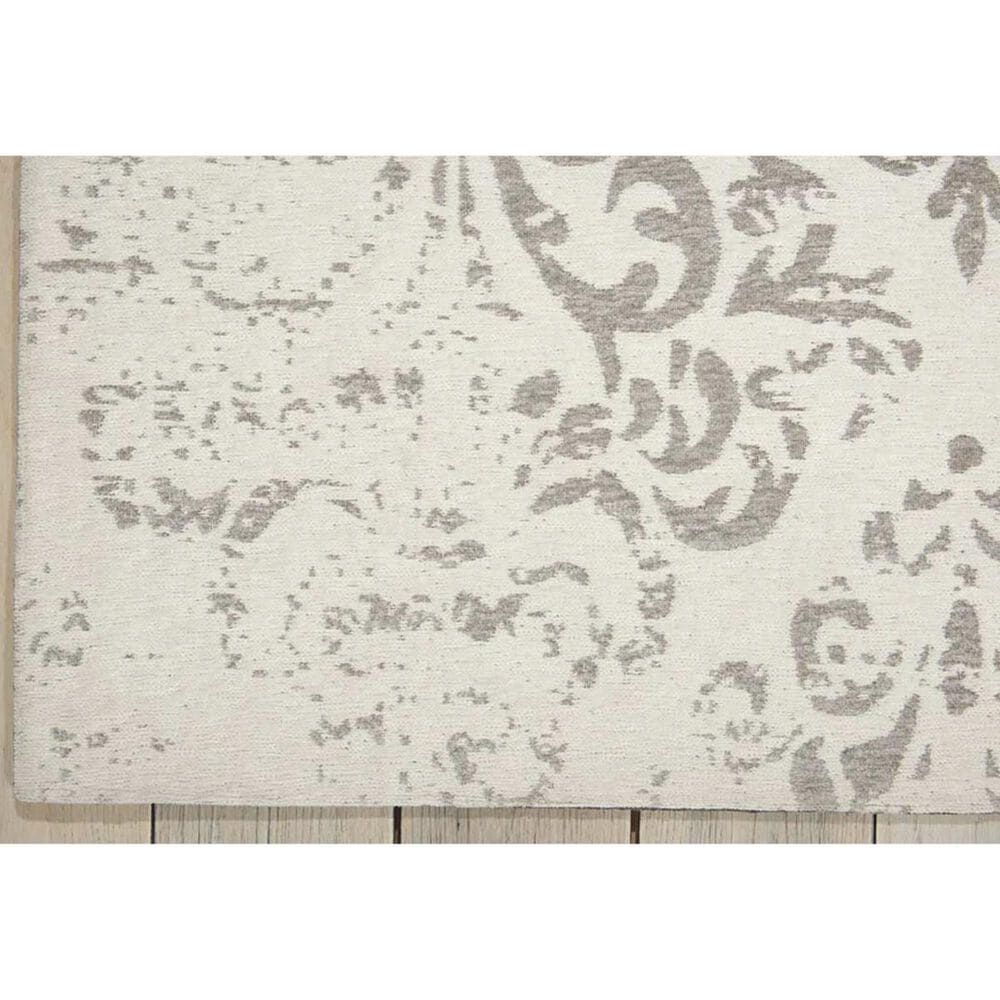 Nourison Damask DAS03 5&#39; x 7&#39; Ivory Area Rug, , large
