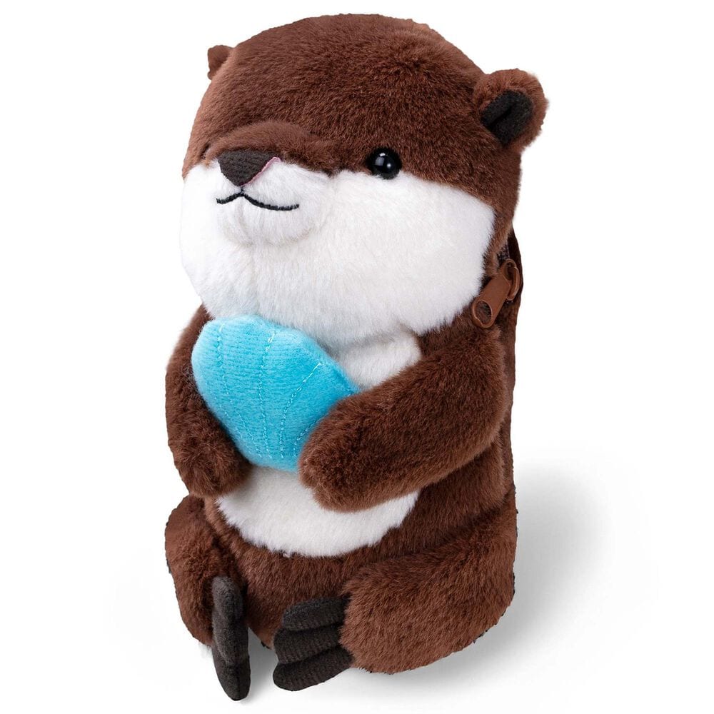 LAUT Ocean Otter Wallet in Brown and White, , large