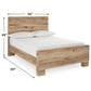 Ashley Hyanna Full Bed in Golden Rustic Tan, , large