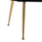 Lilola Home Angelina Accent Chair in Black, , large