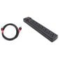 Helios 2-Piece 7 Outlet Surge Protector and Red Series 6" High Speed HDMI Cable 18Gbps in Black, , large