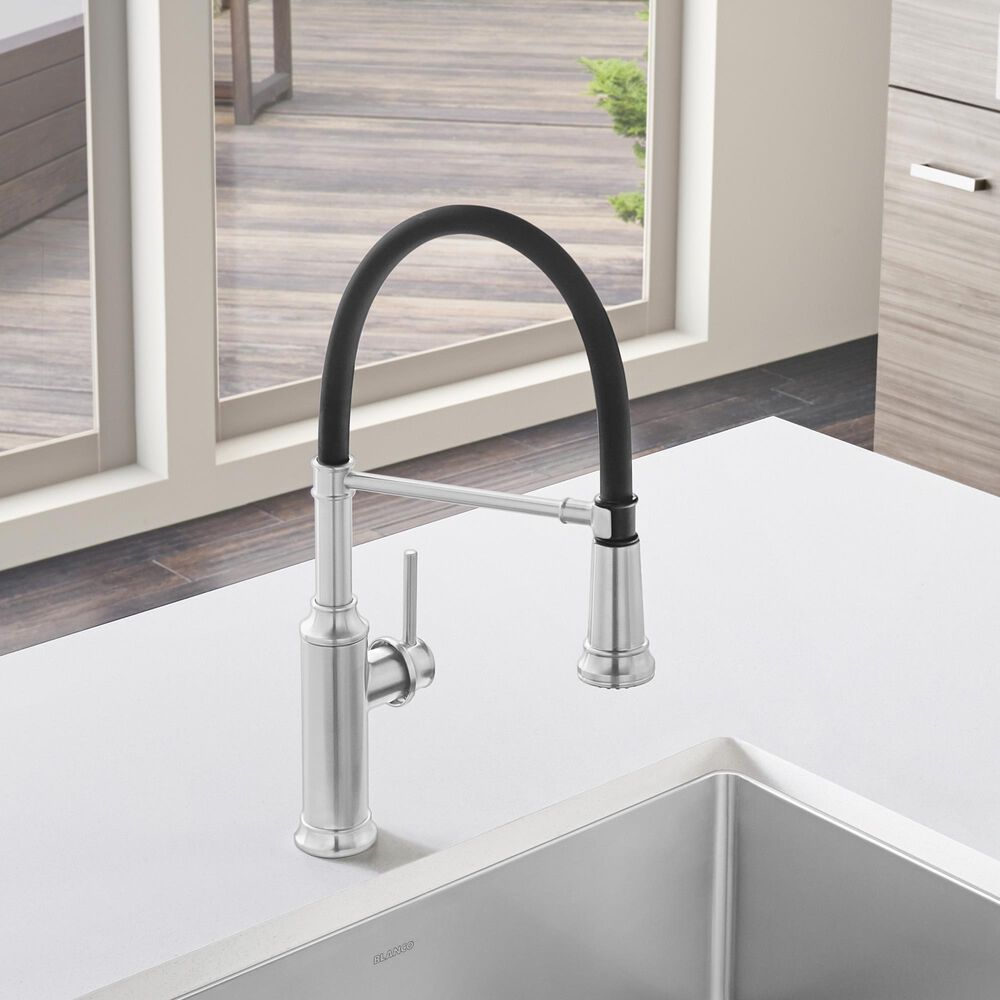 Blanco Empressa Semi-Pro Faucet in PVD Steel, , large