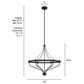 Hunter Merlin 6-Light Chandelier in Noble Bronze, , large