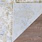 Couristan Calinda Marlowe 2" x 3" Gold, Silver and Ivory Area Rug, , large