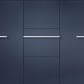 Lexora Home Lafarre 60" Double Bathroom Vanity in Navy Blue with 2 cm White Quartz Top and Rectangular Sinks, , large