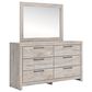 Ashley Broachmyn 4 Piece Queen Bedroom Set in Light Gray, , large