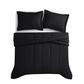 Pem America 3-Piece Full/Queen Comforter Set in Black, , large