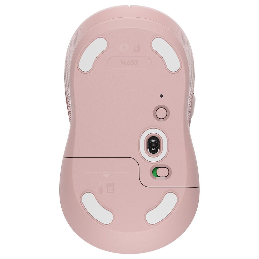 Logitech Signature M650 Wireless Mouse in Rose, , large